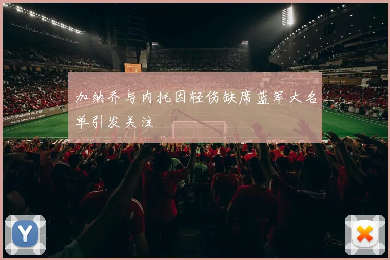 加纳乔与内托因轻伤缺席蓝军大名单引发关注