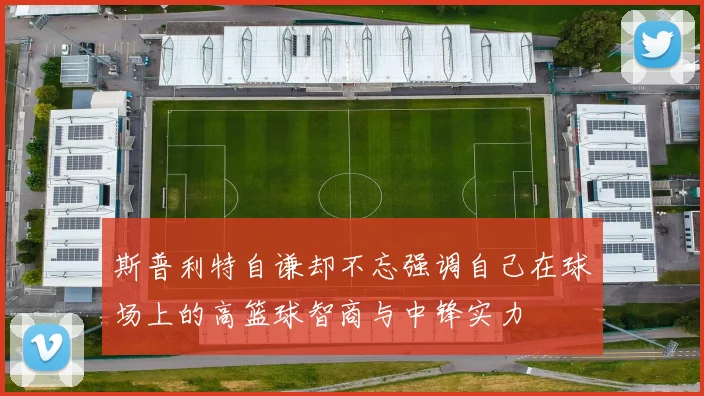 斯普利特自谦却不忘强调自己在球场上的高篮球智商与中锋实力